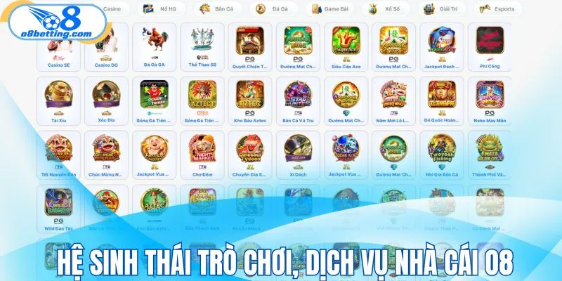 Hệ sinh thái trò chơi, dịch vụ giữ chân hội viên