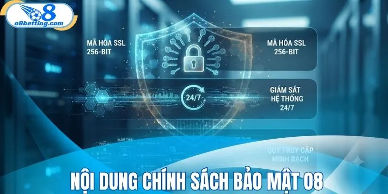 Nội dung chính sách bảo mật O8