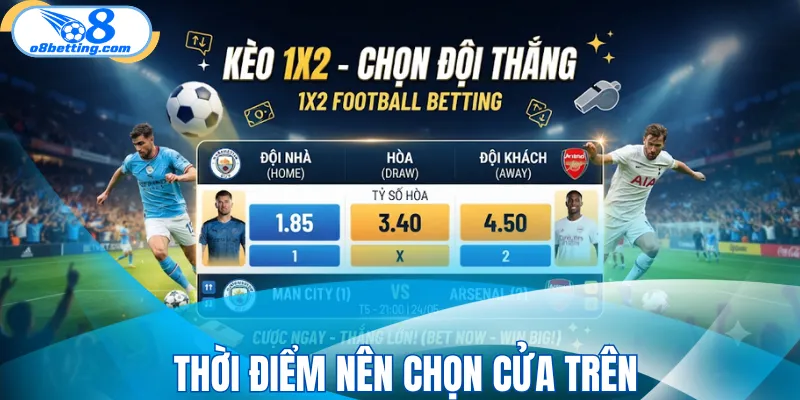 Thời điểm nên chọn cửa trên